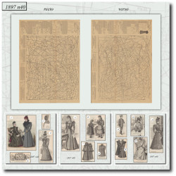 1897 N°40 Patrons A3 La...