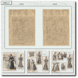 1898 N°7 Patrons A3 La mode...