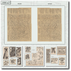 1898 N°27 Sewing patterns...