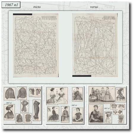 sewing patterns 1867 1