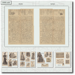 1898 N°46 Sewing patterns...