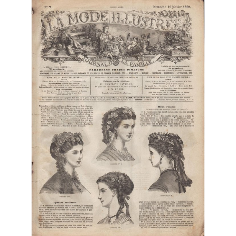 revue la mode illustrée 1869 2