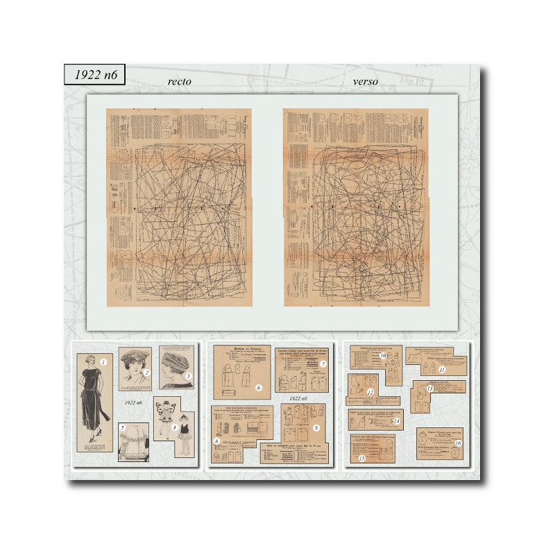 Patrons de couture de 1922 6