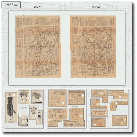 sewing patterns 1922 6