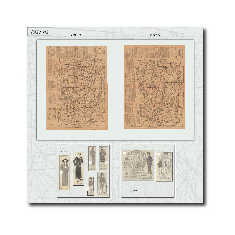 Patrons de couture de 1923 2