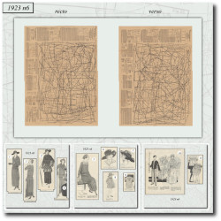 1923 N°6 Patrons A3 La mode...