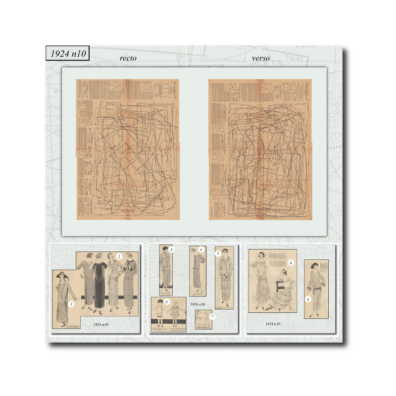 Patrons de couture de 1924 10