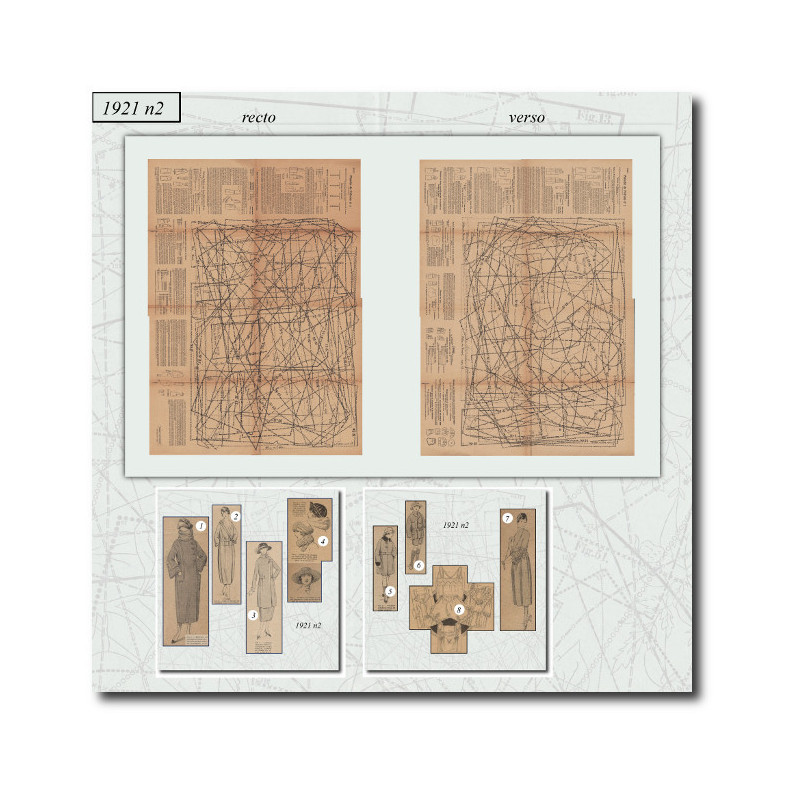 Patrons de couture de 1921 2