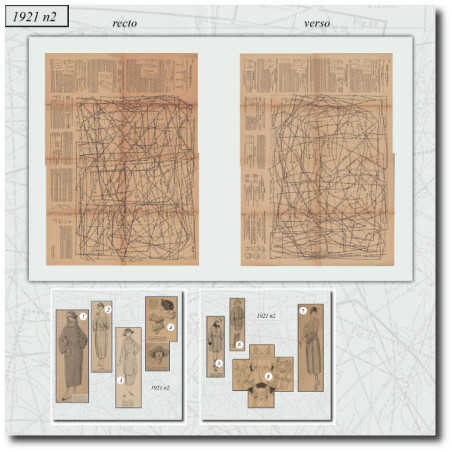 Patrons de couture de 1921 2