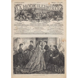 La mode illustrée 1869 N°14