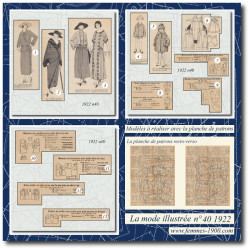 1922 N°40 Patrons A4 La...