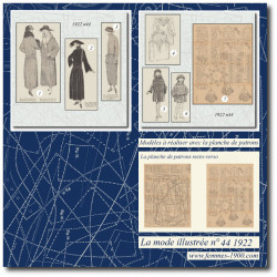 1922 N°44 Patrons A4 La...