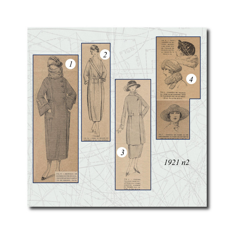 Manteau en vigogne  1921