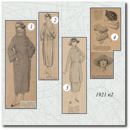 Manteau en vigogne  1921