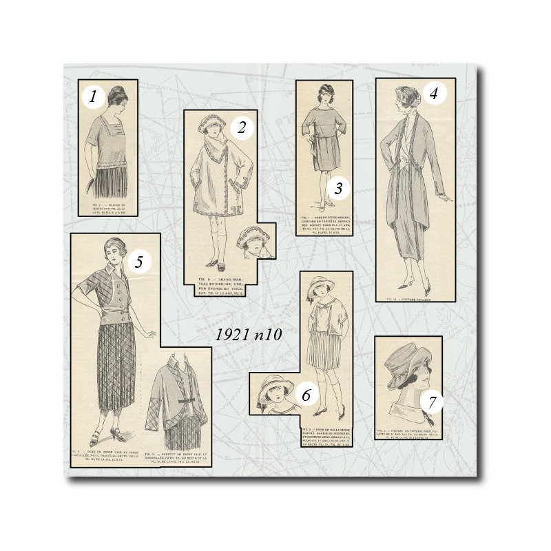 Grand manteau en griline 1921