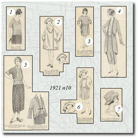 Grand manteau en griline 1921