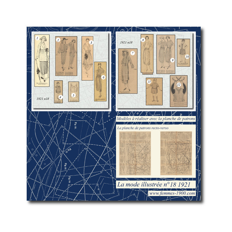 Robe en kasha gris poussière 1921