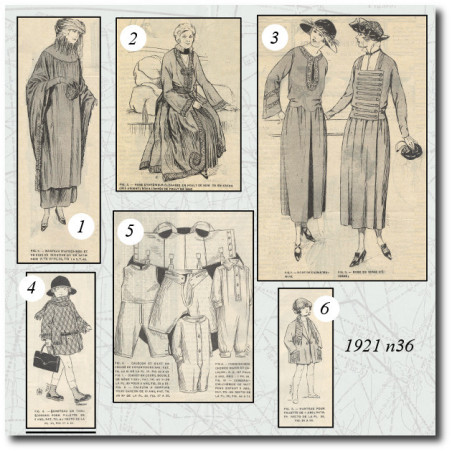 Robe d’intérieur élégante 1921