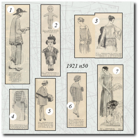 Costume en chamoiselles 1921