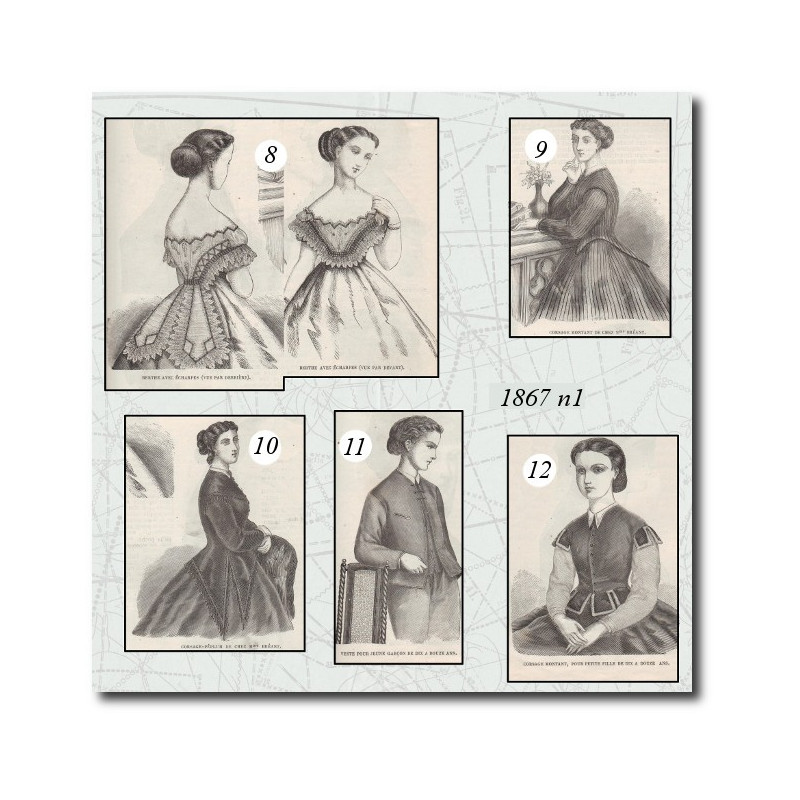 Berthe avec écharpes