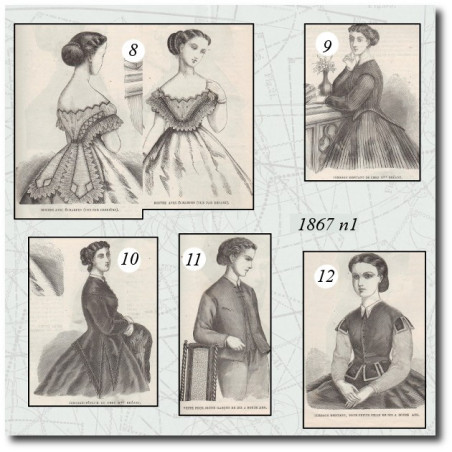 Berthe avec écharpes