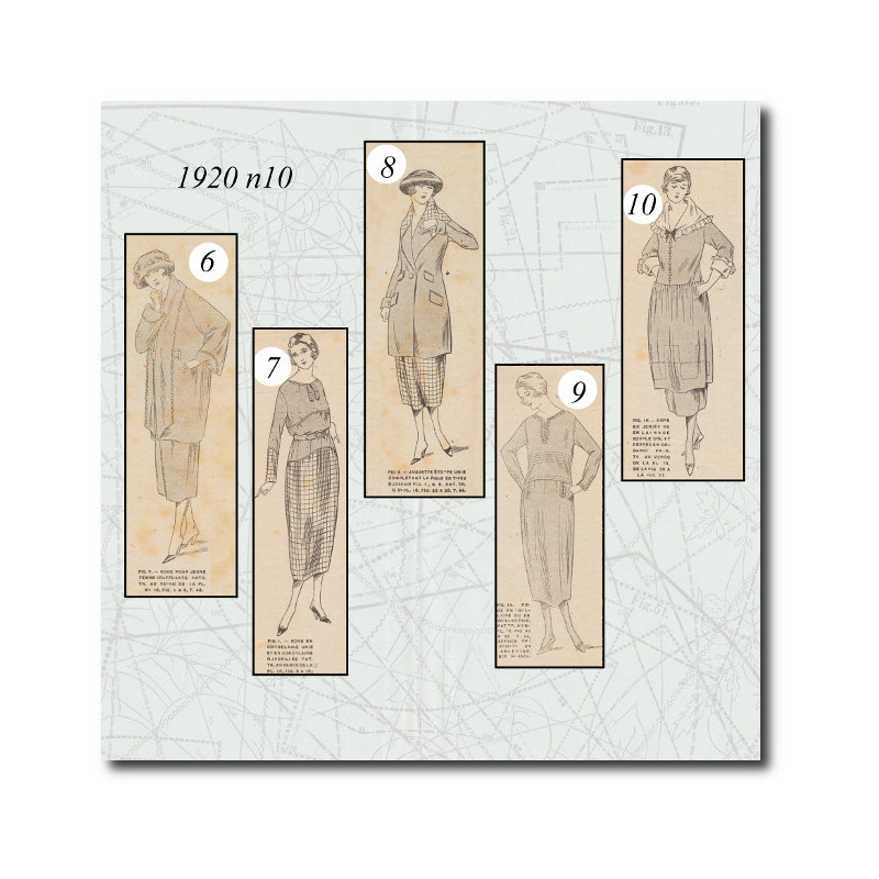 Robe en voillardine 1920