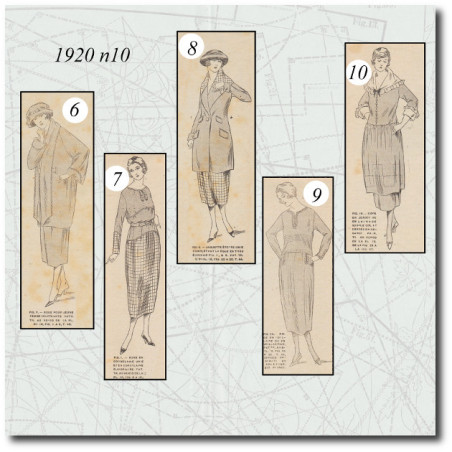 Robe en voillardine 1920