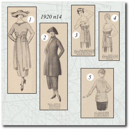 Robe en kasha 1920