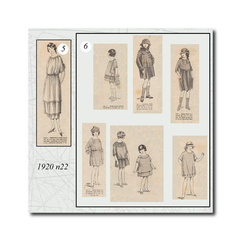 Robes et manteaux 1920