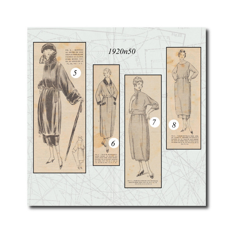 Manteau de visites en soie 1920