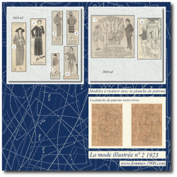 1923 N°2 Sewing patterns A4...