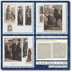 Toilette en lainage1880