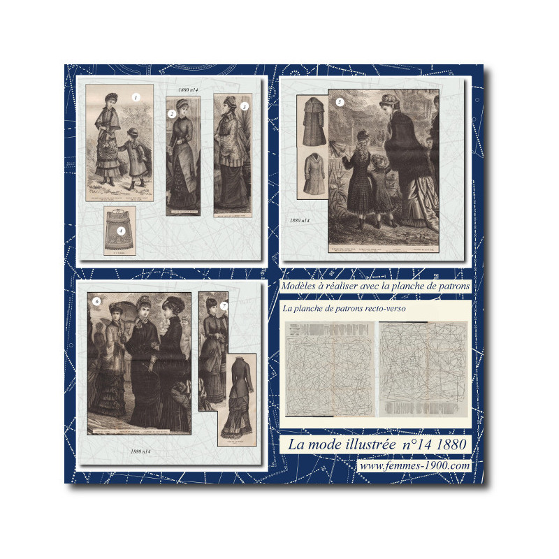 Toilette en lainage1880