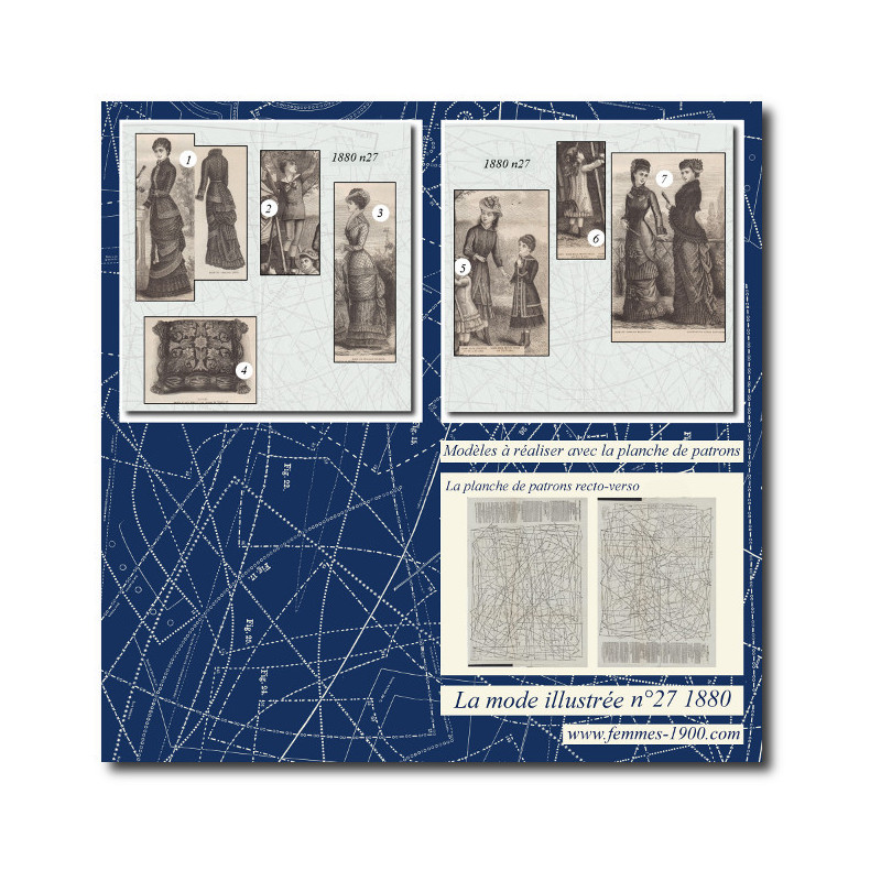 Robe en percale foulard 1880