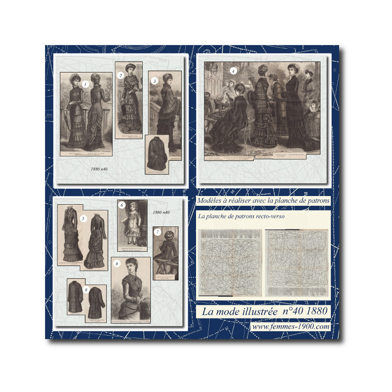 Toilette pour jeune fille 1880