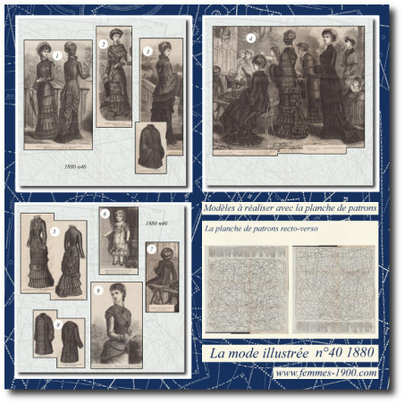 Toilette pour jeune fille 1880