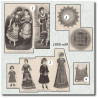 Doll in dinner toilet 1880
