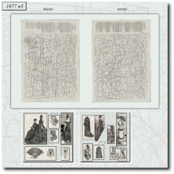 1877 N°3 Patrons A3 La mode...