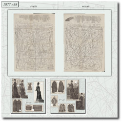 1877 N°38 Sewing patterns...