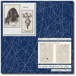 1861 N°25 Patrons A4 La...