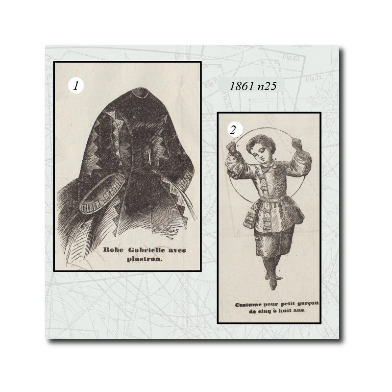 Robe Gabrielle avec plastron