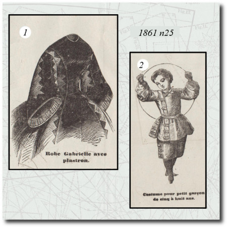 Robe Gabrielle avec plastron