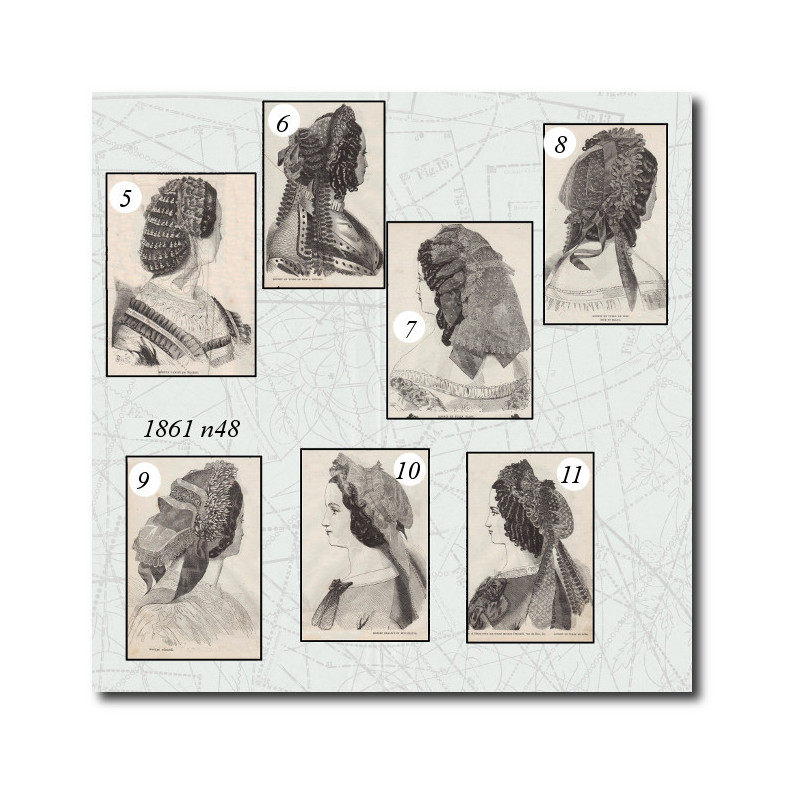 Résille garnie de ruches