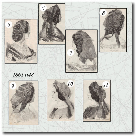 Résille garnie de ruches