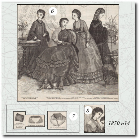 Talma en cachemire noir