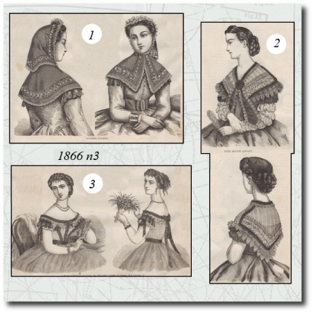 Corsage décolleté en tulle