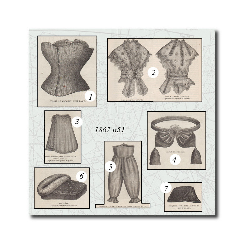 Corset au crochet pour dame