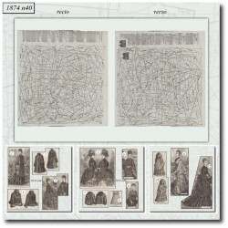 1874 N°40 Sewing patterns...
