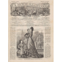 La mode illustrée 1877 N°22