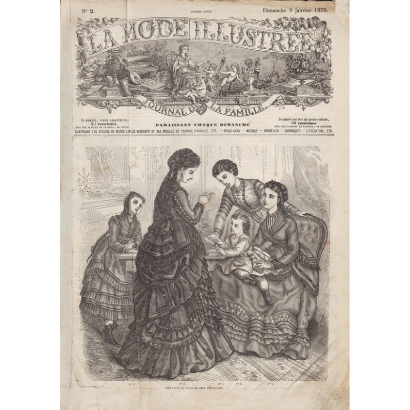 Revue de la mode illustrée 1870 2